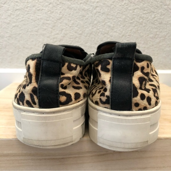 Halogen Baylee Leopard Print Slip On Platform Sneakers 9.5 - Picture 6 of 7
